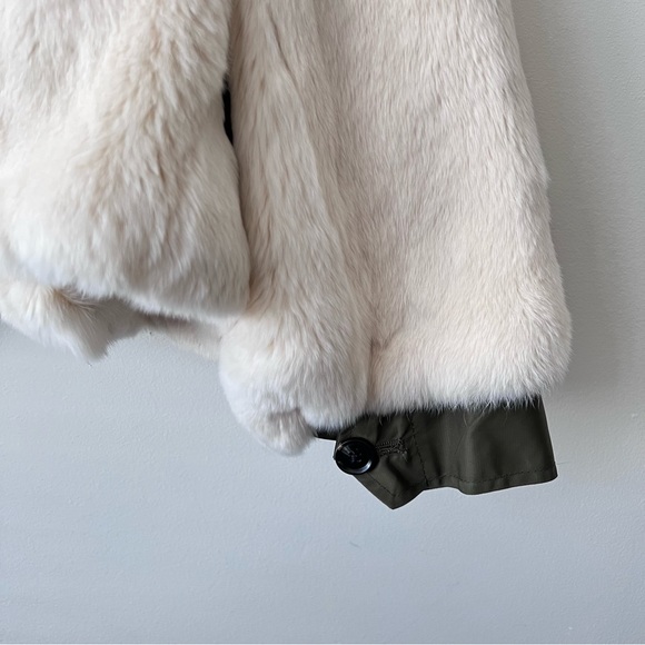 Macy Mccoy Beige Fur Jacket - Picture 7 of 8